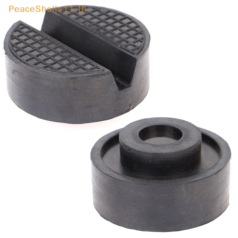 Peaceshells แผ่นยางรองแม่แรงยกรถยนต์ สีดํา TH