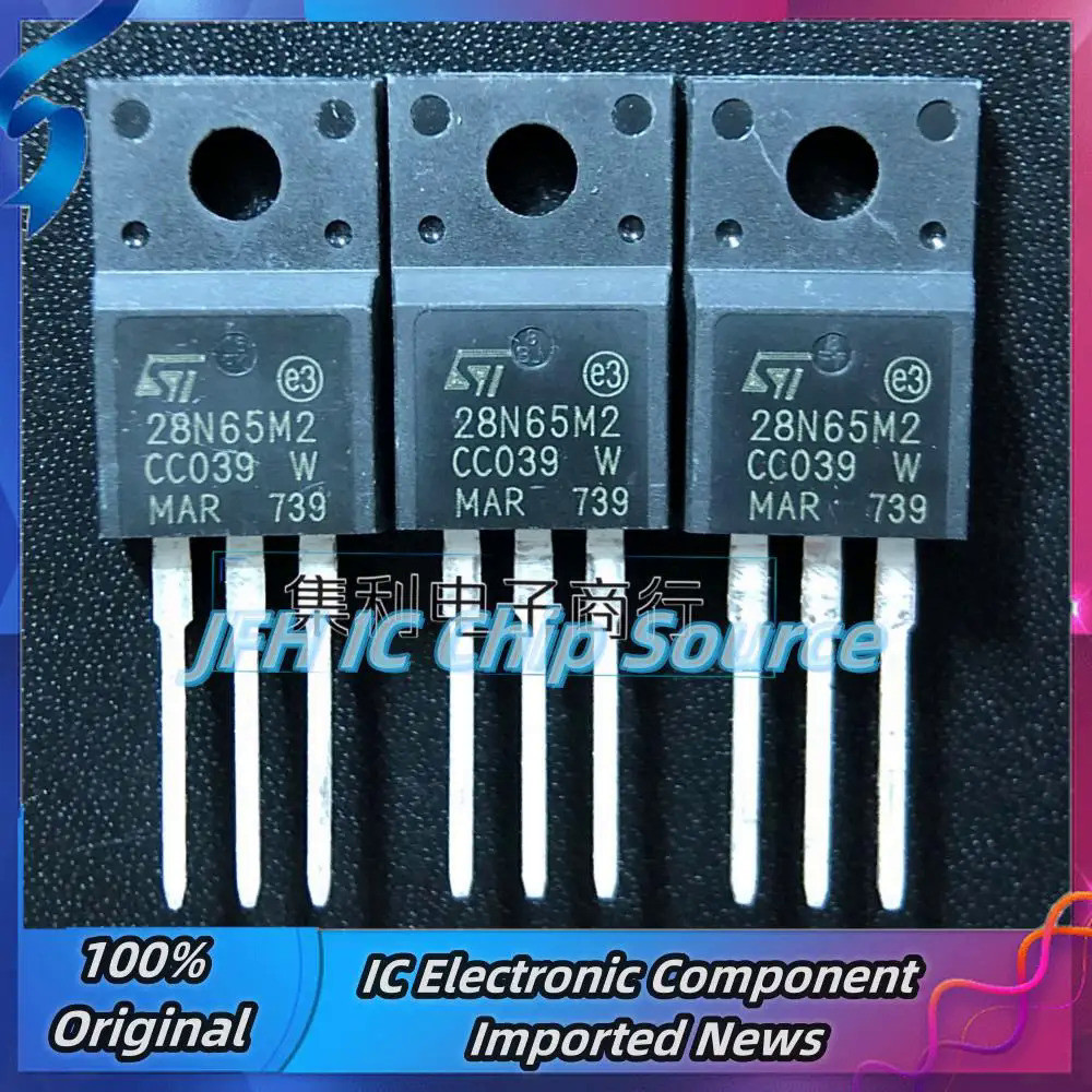 5PCS-10PCS 28N65M2 STF28N65M2 STP28N65M2 28A 650V คุณภาพดีที่สุด