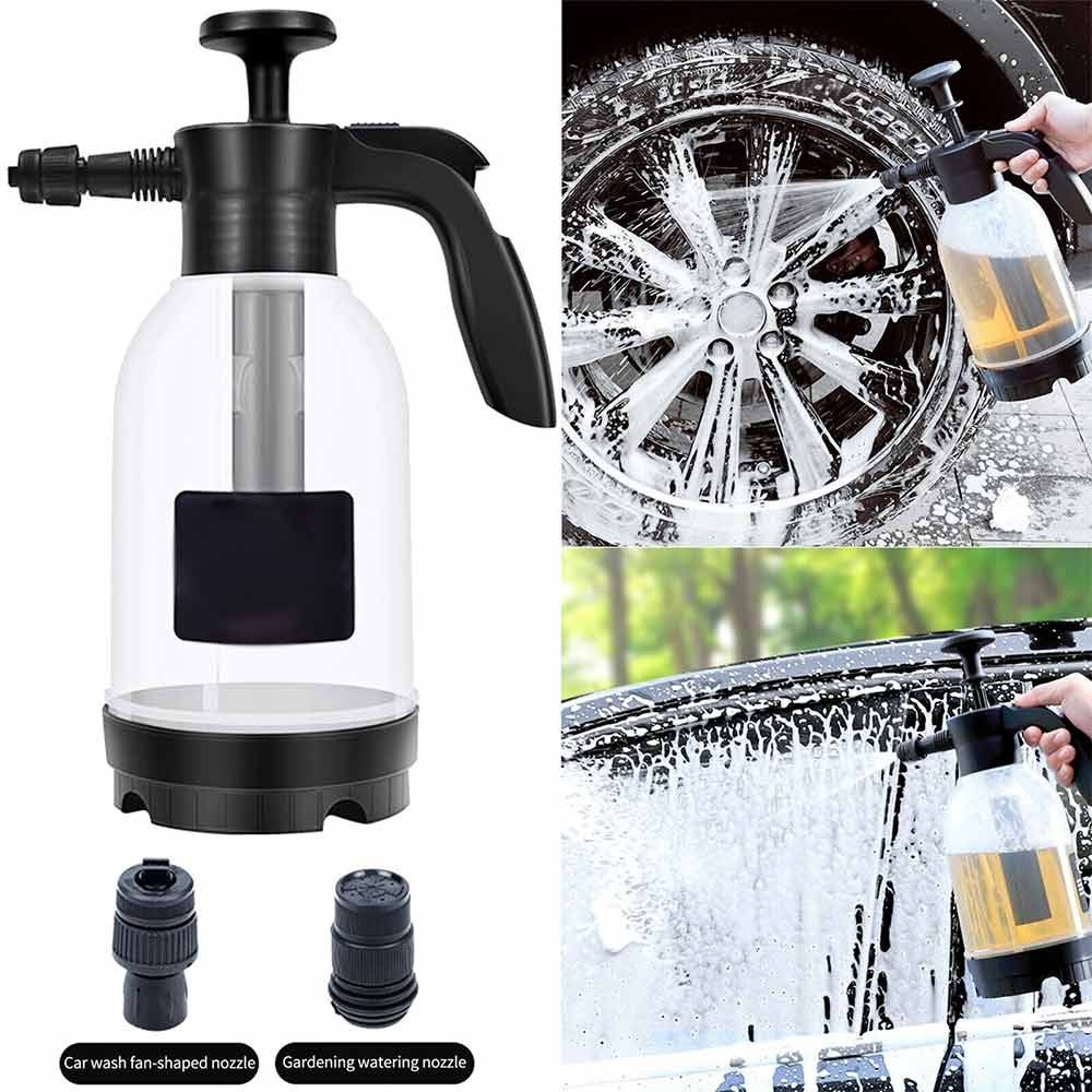 2.0L Snow Foam Washer Gun Car Wash Soap Lance Spray Pressure Fit Car Wash Foam