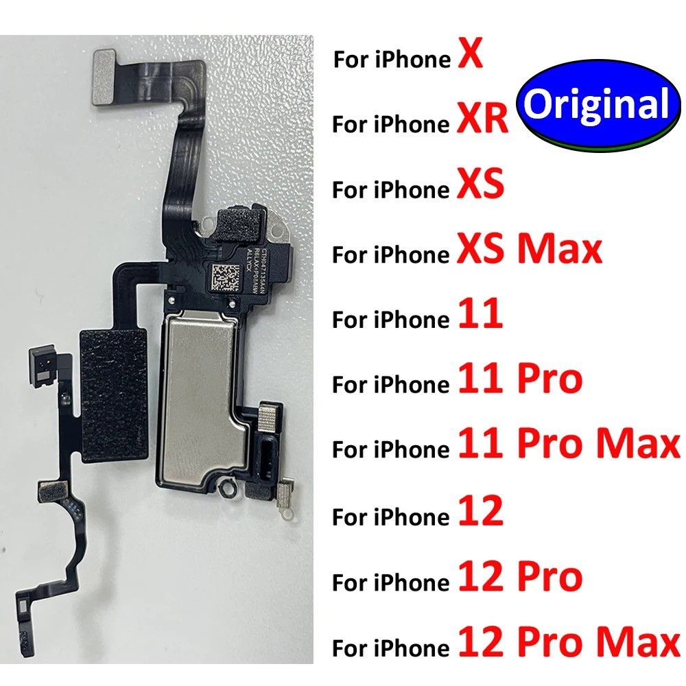 Proximity Light Sensor Flex สําหรับ Iphone X XR XS Max 11 12 Pro Max หูฟังหูฟังสาย Flex