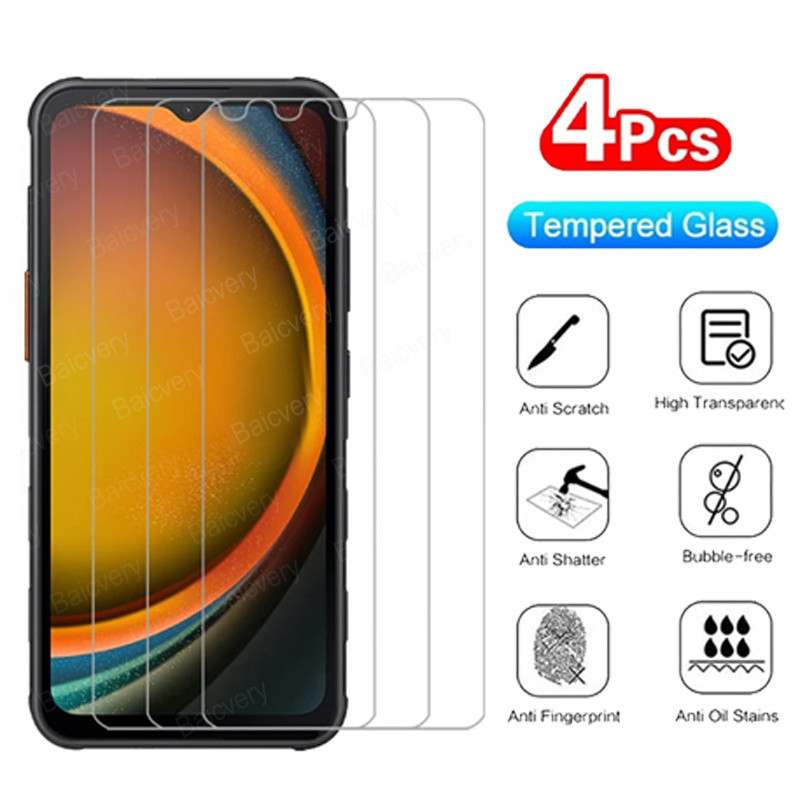 สําหรับ Samsung Galaxy Xcover7 XCover 7 SM-G556B 9H กระจกนิรภัยป้องกันหน้าจอ HD โทรศัพท์หน้าจอป้องกั