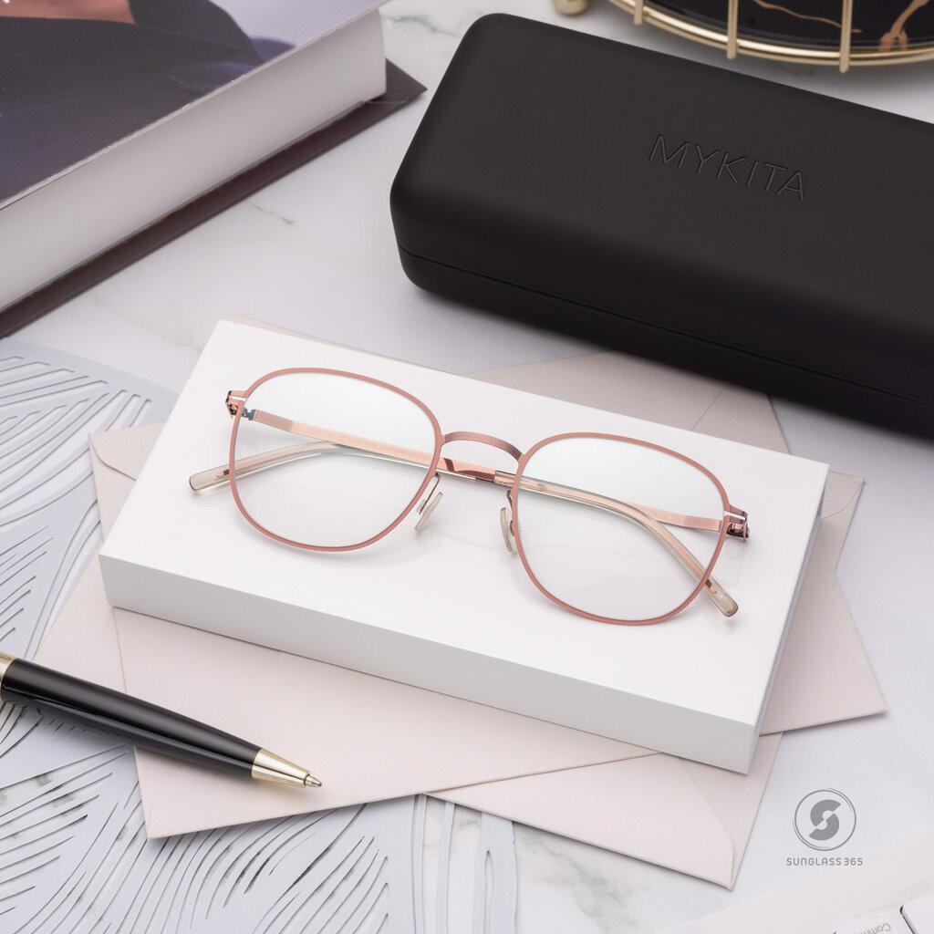 แว่นสายตา MYKITA LARSSON 389 Purple Bronze Pink Clay
