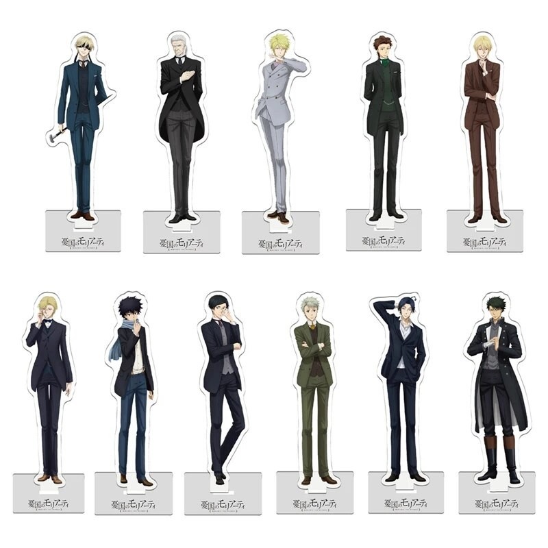 Standee รุ่น Moriarty The Patriot William James Moriarty Patriot Moriaty e Study มุมอุปกรณ์ตกแต่งโต๊