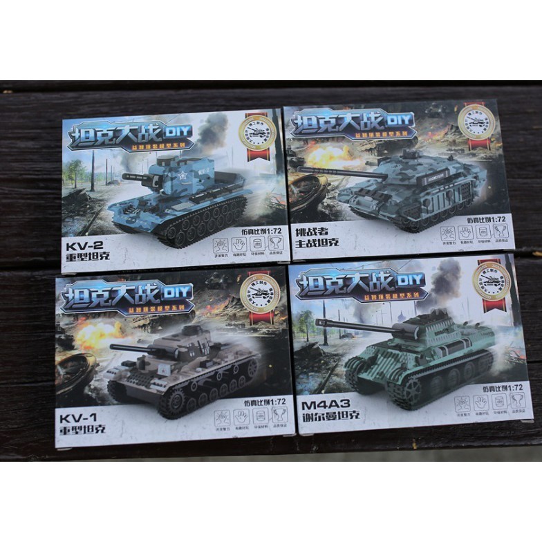 สะสมรถจิ๋ว 🚜 4D Model โมเดล รถถัง สงครามโลก 🚜 Tank Model WW2 🚜