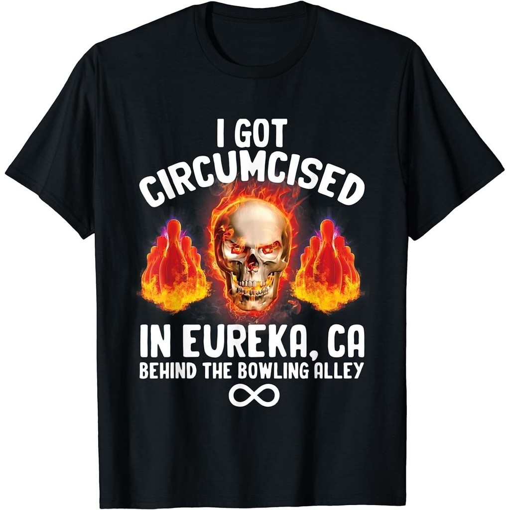 Circumcised Bowling Oddly Specific Humor Weird Funny Meme T-Shirt