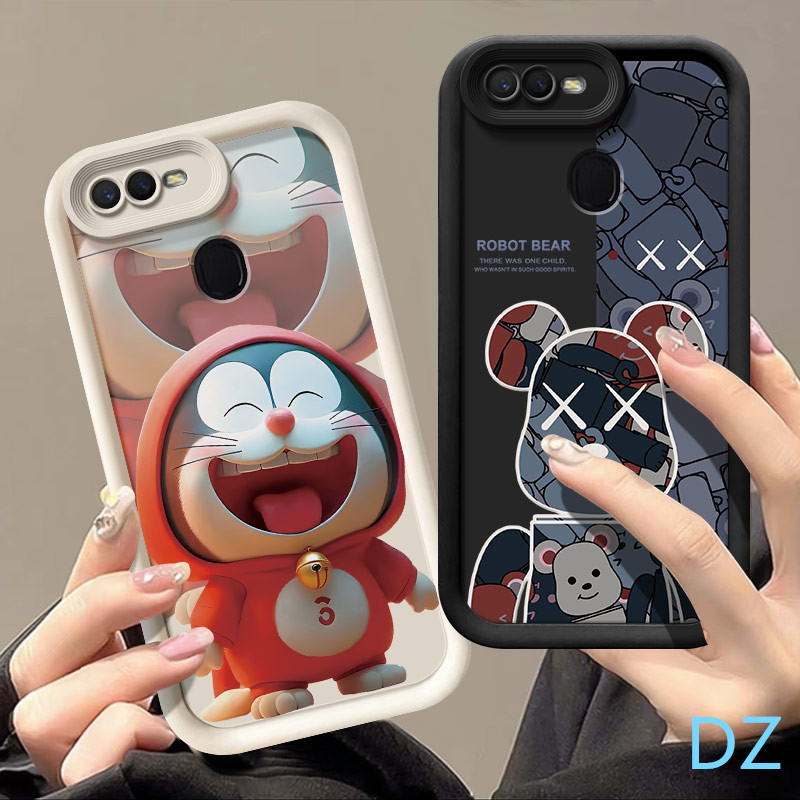 เคส Oppo F9 A5S A12 A7 A3S A12E A1K กรณีโทรศัพท์มือถือซิลิโคนอ่อนนุ่มอะนิเมะ HTTY