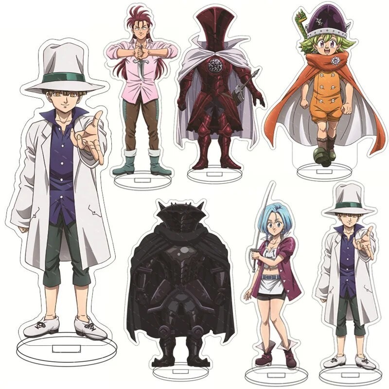 อะนิเมะญี่ปุ่น Seven Deadly Sins พวงกุญแจ Seven Deadly Sins b03 กระเป๋าเป้สะพายหลังอุปกรณ์ตกแต่งกระเ