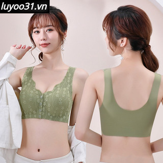 Áo ngực Mới không có vòng thép nhỏ ngực thu thập sexy ren song song ngực điều chỉnh toàn bộ chống chảy xệ Bra