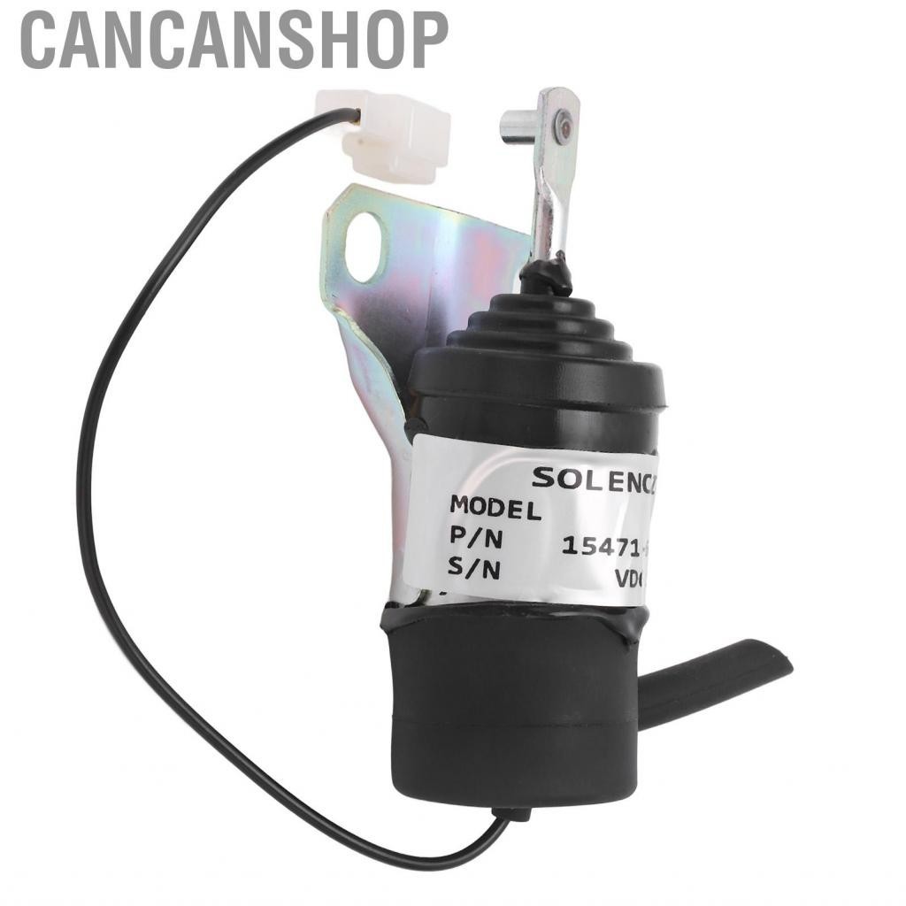 Cancanshop Fuel Shut Off Solenoid Valve Stop Engine Flameout Shutdown