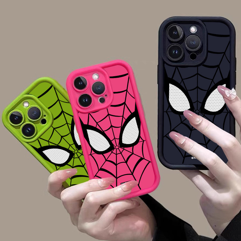 เคส Huawei Nova 5T Nova 7I Nova 8I Nova 9 SE Nova Y70 Nova 10 SE Nova Y61 Nova Y90 J329G เคสโทรศัพท์มือถือแบบนิ่ม ลายสไปเดอร์แมน สีมาการอง หรูหรา สําหรับ