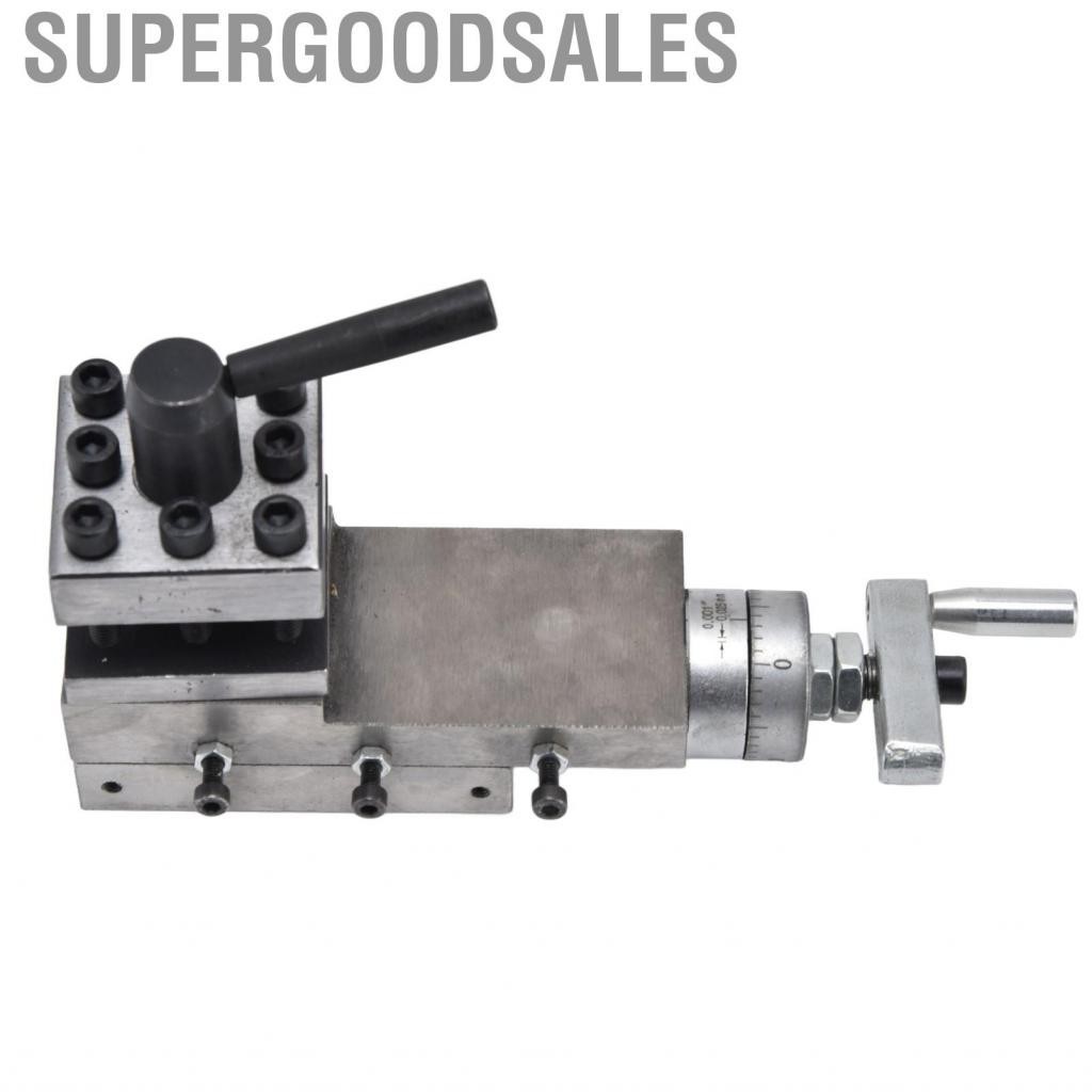 Supergoodsales 2 Way Mini Lathe Tool Holder Sub-Clamp 50x50mm Quick For