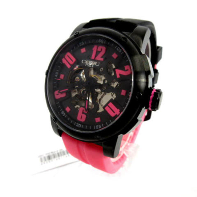 COG COGU self-winding watch 3SKU-BKP black black pink Direct from Japan Secondhand