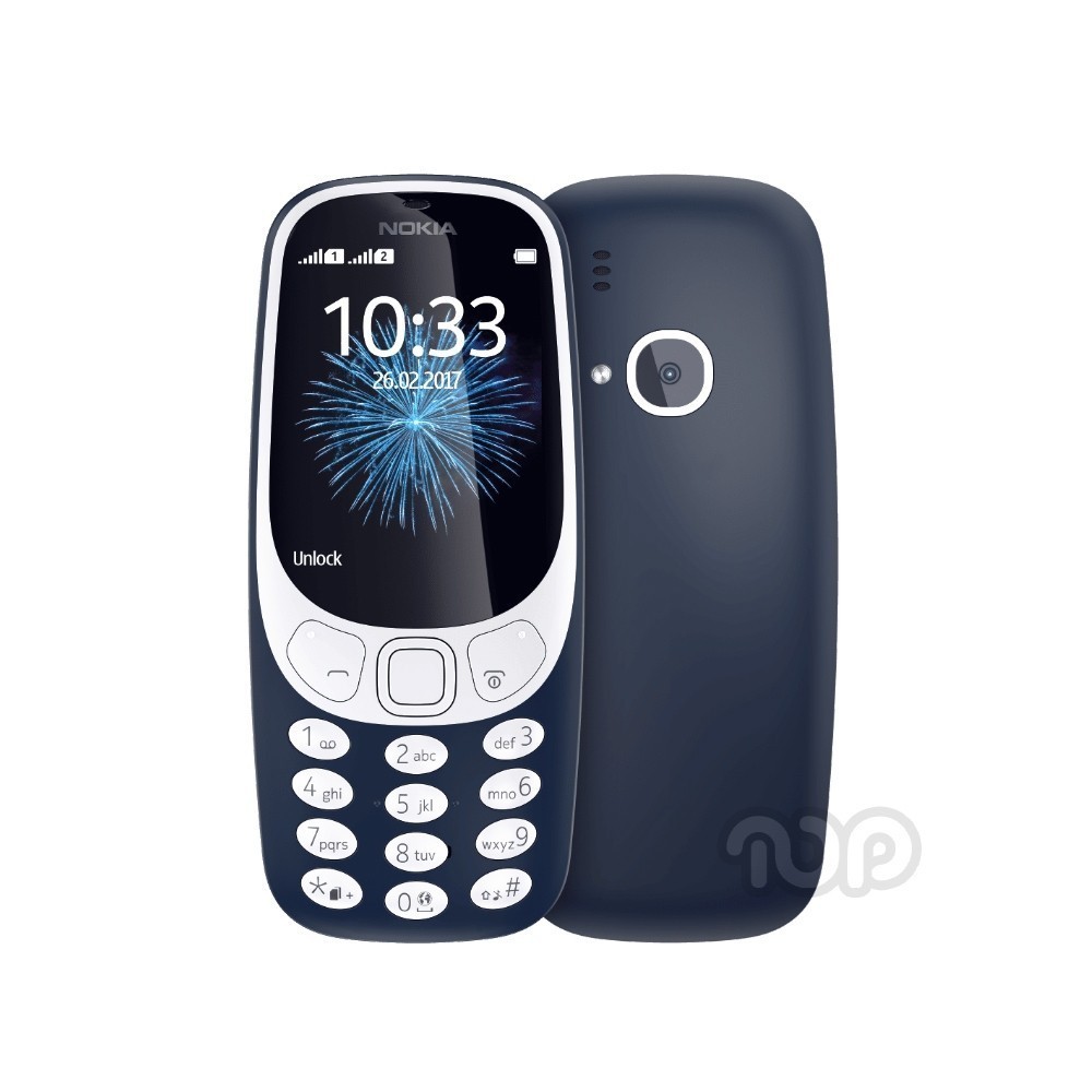 โทรศัพท์ มือถือ NOKIA 3310 3G ประกัน 1 ปี เครื่องใหม่ โนเกีย เเป้นพิมภาษาไทย ปุ่มกดใหญ่ มองเห็นชัด ใช้งานง่าย