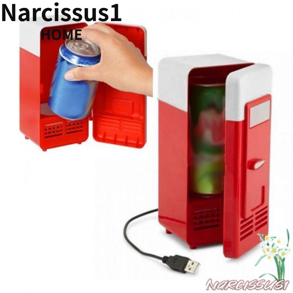 Narcissus ตู้เย็น USB เครื่องอุ่นตู้เย็น ขนาดเล็ก 5W 24V ตู้แช่แข็ง เครื่องดื่มในรถ
