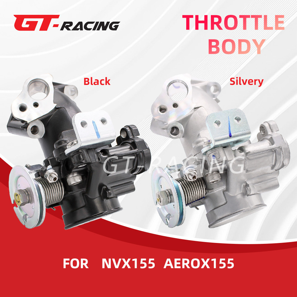 GT RACING เรือนลิ้นเร่ง เรือนลิ้นเร่งเเต่ง NVX AEROX 155 V1 V2 ปาก 32 มม 34 มม 36 มม aerox155 เรือนลิ้นเร่งaerox เรือนลิ้นเร่งnmax new
