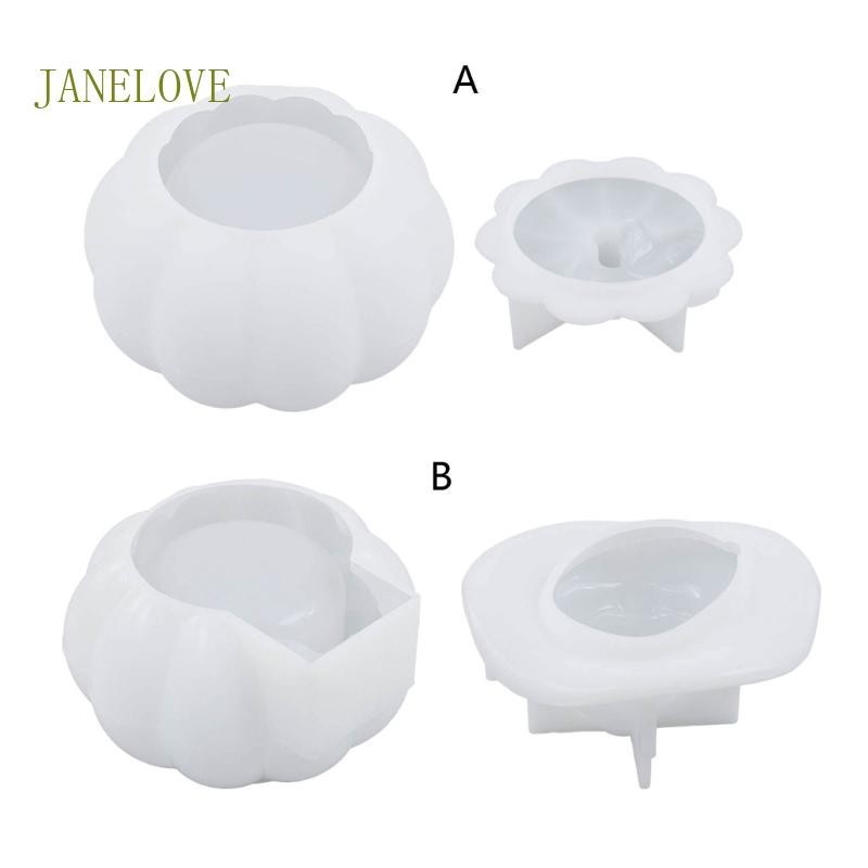Jlove แม่พิมพ์เรซิ่นอีพ็อกซี่ รูปฟักทองฮาโลวีน สําหรับทําเครื่องประดับ ในร่ม DIY