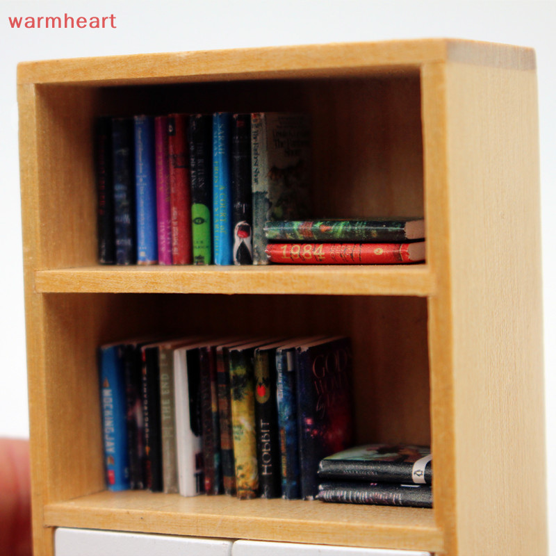 (warmheart) โมเดลหนังสือนิตยสารจิ๋ว สําหรับตกแต่งบ้านตุ๊กตา 10 ชิ้น