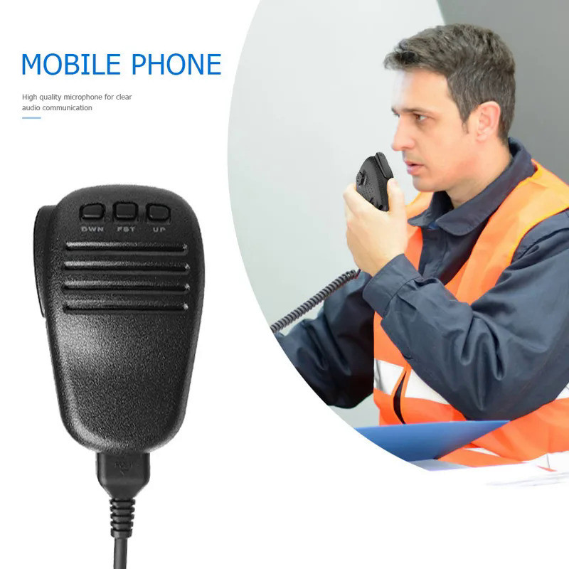 Hot Sale Walkie Talkie Delicate Design Handheld Shoulder Microphone Mic Speaker MH-31B8 for Yaesu FT