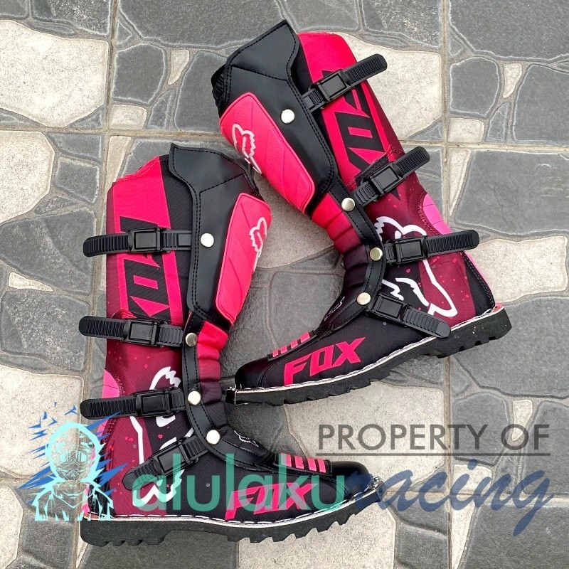 รองเท้าบู๊ทเส้นทางวิบาก Fullprint พร้อมตัวป้องกันสําหรับ Trabas Enduro Adventure Touring Moto - 002
