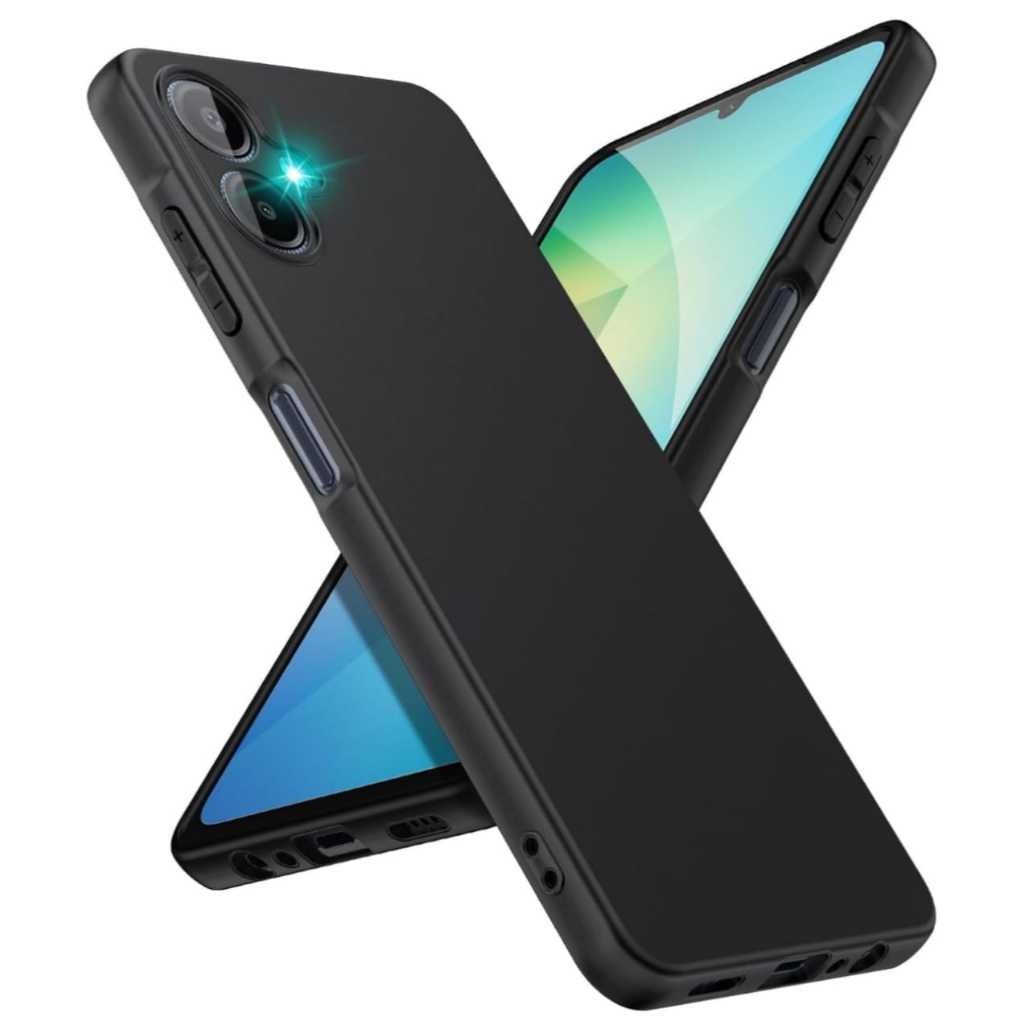 CASE SAMSUNG A06 4G 5G PREMIUM CASE SLIM MATTE CASE BLACK DOFF