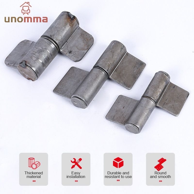 🎈บานพับประตู บู๊ทประตูเหล็กมีปีก บูท ทนทานรับน้ำหนักได้ดี Wing Hinges unomma