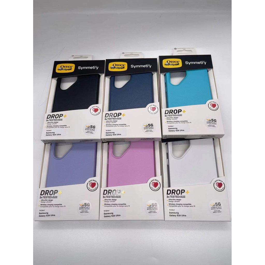 Otterbox Symmetry Series เคสโทรศัพท์สําหรับ samsung s25 ultra s24 plus s25ultra s24ultra s25plus s24plus กล่องนากพลาสติก Anti Fall ฝาครอบป้องกัน