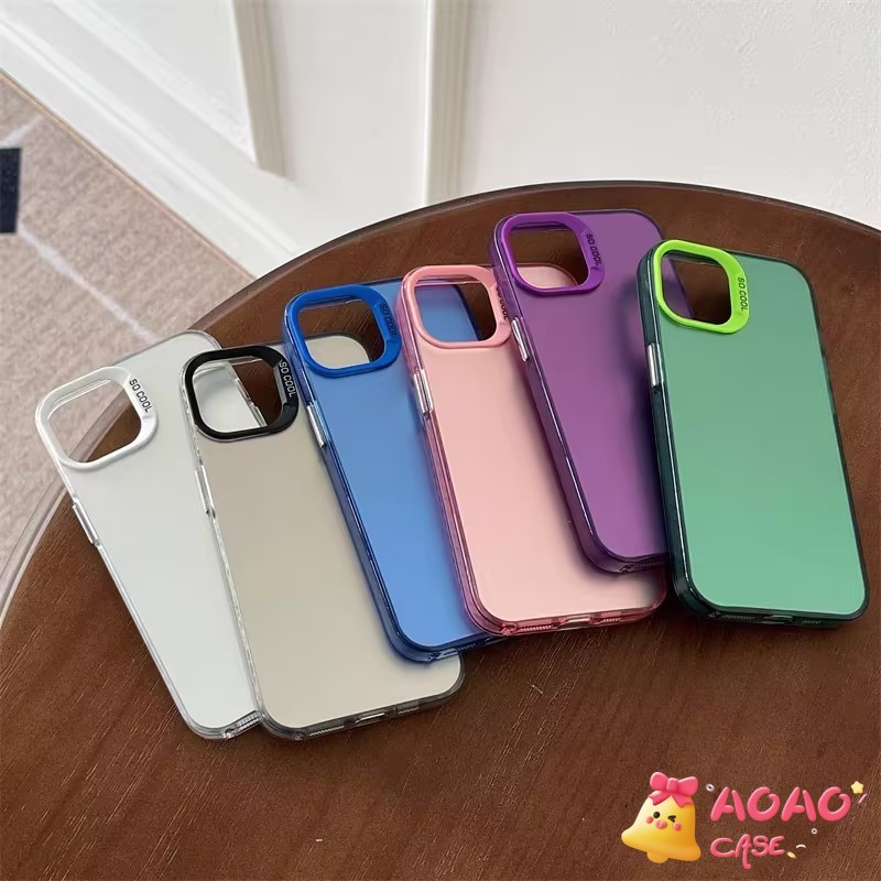 เคส Realme C51s C35 C55 C67 C51 C53 C25 C12 C17 C21 C30 C15 C11 C20 C33 7i C20A 5 5i Note 50 ผ้าคลุมสีทึบเย็นแฟชั่น