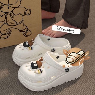 รองเท้าแตะหัวโต พื้นนิ่มกันลื่น กันน้ำ ทำความสะอาดง่าย ดีไซน…