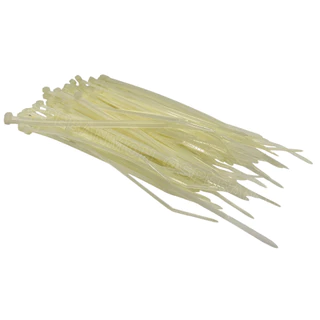 [ 100ชิ้น/ห่อ ] OEM สายรัดอเนกประสงค์ รุ่นถูก เคเบิลไทล์ หนวดกุ้ง Cable Tie สายรัด Nylon Cable สายรัดพลาสติก สายรัดไน...