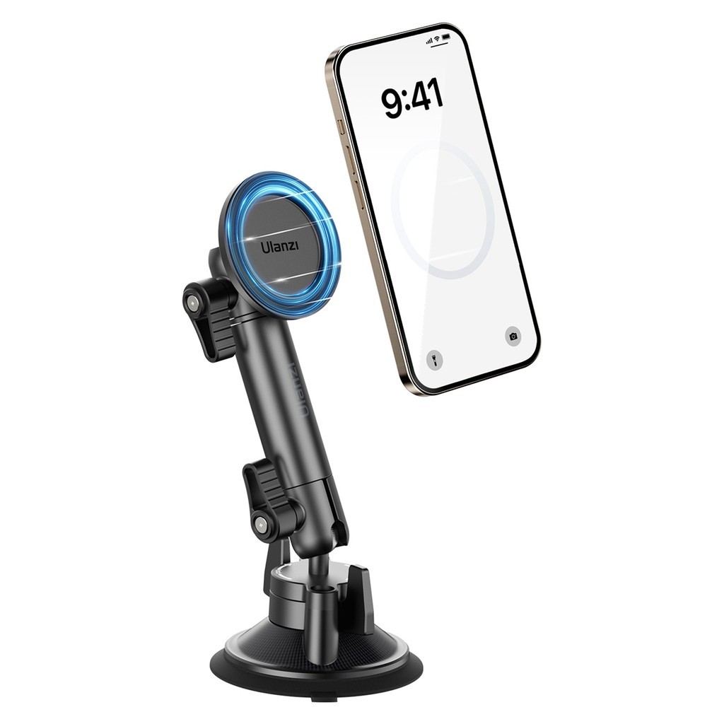Ulanzi ZJ06 Suction Cup Mount ขาตั้ง ติดกระจกรถยนต์ ตัวยึดสูญญากาศ สำหรับมือถือ แบบ MagSafe