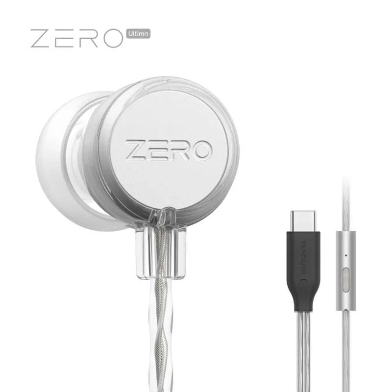 TANCHJIM Zero Ultimate in-Ear คุณภาพเสียงสูงแบบมีสาย HiFi รูกลม Universal หูฟังหูฟังแบบมีสายหูฟัง