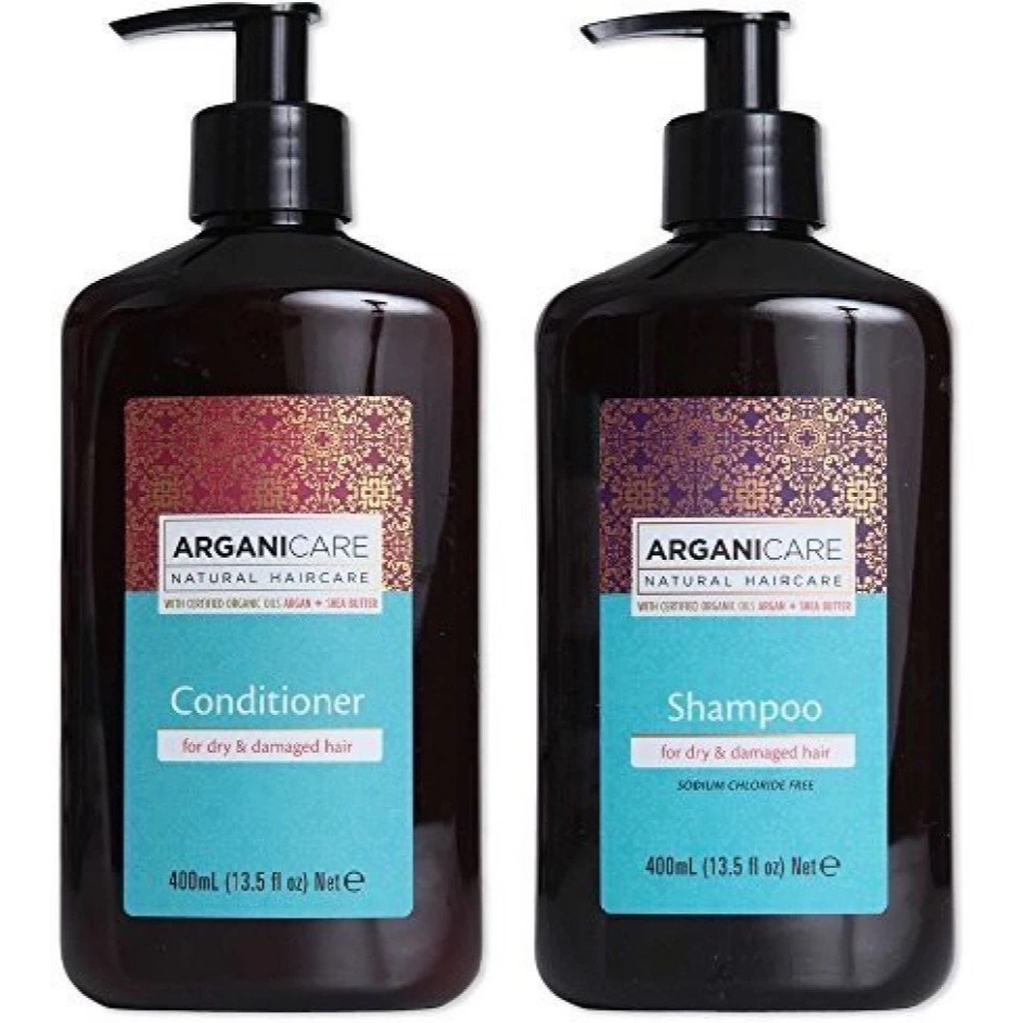 ถูกที่สุด Arganicare Argan Oil Shampoo Conditioner  ขนาด 400 ml.สูตรแห้งและเสียมากเป็นพิเศษ
