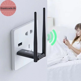 Thankswin 300Mbps 2.4G USB Wireless WiFi Repeater Extender Router WiFi สัญญาณ Booster ยาว Wi-Fi Repeater Access Point th