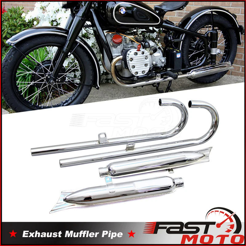 Mf For BMW Ural K750 R12 R71 M72 M1 750 Dnepr MT12 Motorcycle Fishtail Front Rear 24/32HP Retro 750c