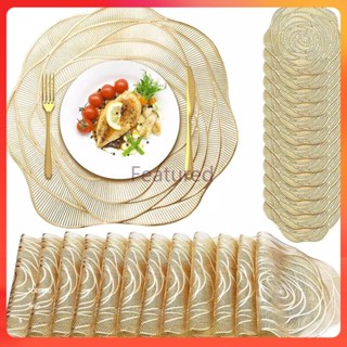 Featured แผ่นรองจานลายดอกกุหลาบ/แผ่นรองจานและชามสไตล์นอร์ดิก…