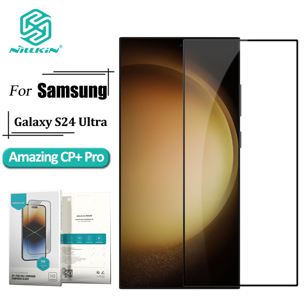 Nillkin กระจกนิรภัยกันรอยหน้าจอ CP+ Pro Series สําหรับ Samsung Galaxy S24 Ultra 9H