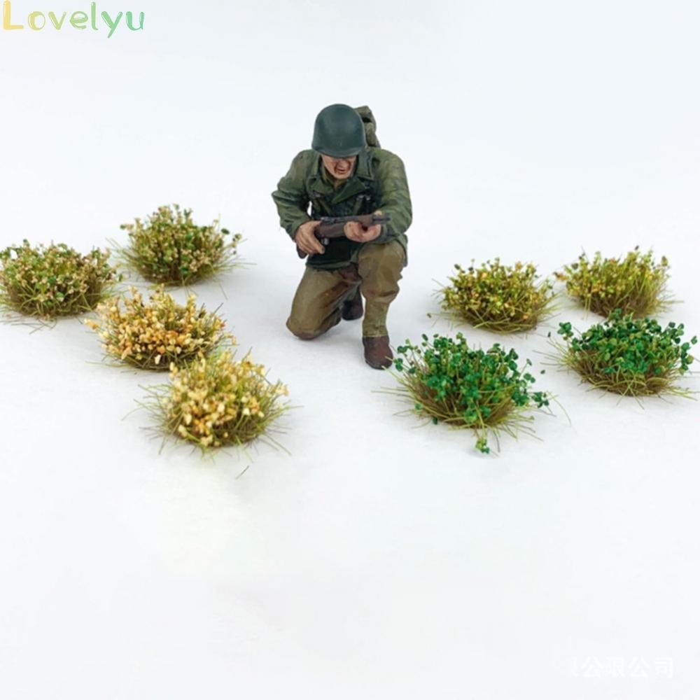 ✨✨✨Adhesive Static Grass Tufts Scene Grass Cluster 1:35/1:48/1:72/1:87 Scale
