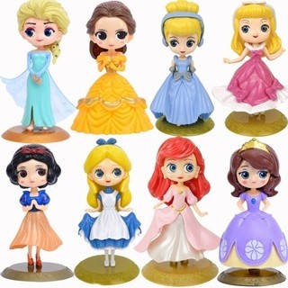 น้ําแข็งและราชินีหิมะเจ้าหญิงเค้กตกแต่งสําหรับวันเด็กสาวงานเ…