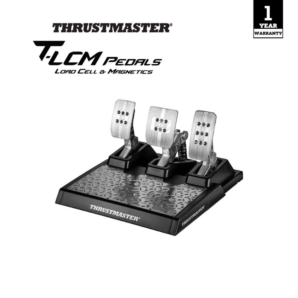 [ลดเพิ่ม 2,000 โค้ด 2000MALL125] คันเร่ง Thrustmaster T-LCM Pro pedals รองรับ PC-PS4-PS5-XBOX (รับประกันศูนย์ไทย 1 ปี)
