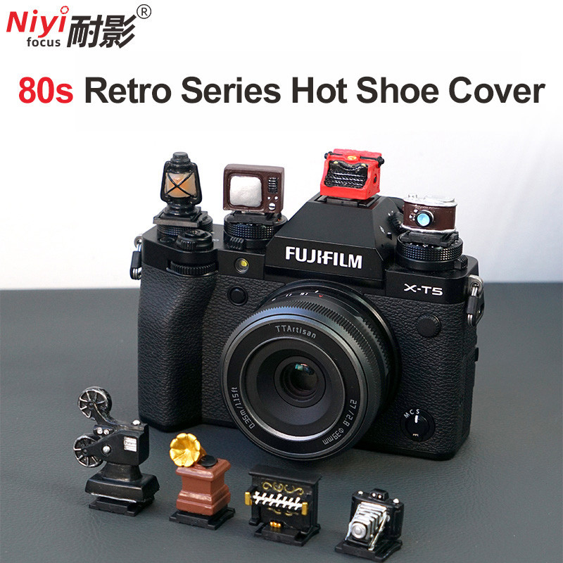 ฝาครอบพลาสติก ป้องกันฝุ่น สไตล์เรโทร สําหรับ Canon M50 200d Nikon Z30 Sony A7m4 Zve10 Fuji XS20 SLR