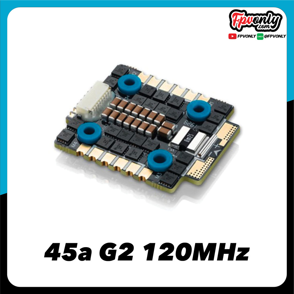 [ESC 20x20] 2024 Hobbywing XRotor FPV ESC 4in1 45A Proshot 128MHz XRotor ESC 45a 20x20