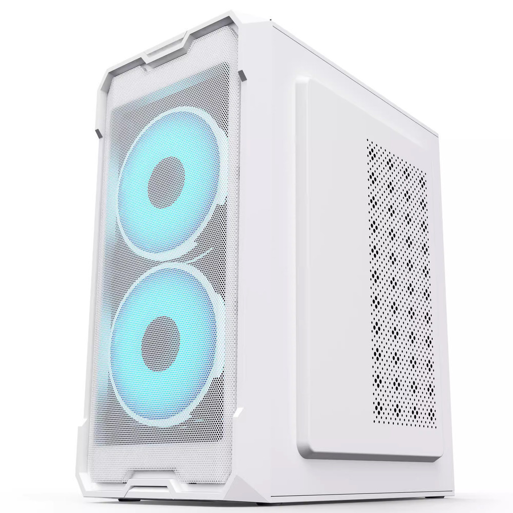 ถามโลกคอมพิวเตอร์เคสเดสก์ท็อป DIY เต็มด้านข้างโปร่งใสกันฝุ่นน้ำระบายความร้อนเมนบอร์ด m-atx เคสขนาดเล็ก - รูปที่ 7