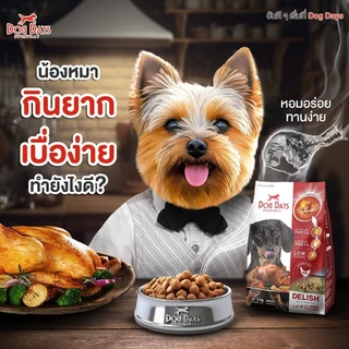 Dog Days อาหารสุนัขเกรดซุปเปอร์พรีเมี่ยม กลูเตนฟรี สำหรับสุนัขโตทุกสายพันธุ์ ขนาด 2.8-3 kg