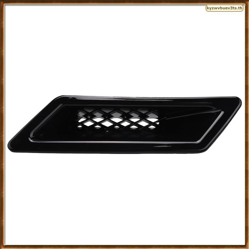 [V C P R] ช่องระบายอากาศกันชนหน้ารถยนต์ สีดํามันวาว สําหรับ Honda Civic Audi-A4 B8 Golf BMW-E90 E80 