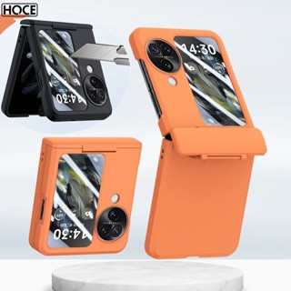 Hoce N3flip เคสโทรศัพท์มือถือแบบกระจก ผิวด้าน กันกระแทก กันร…