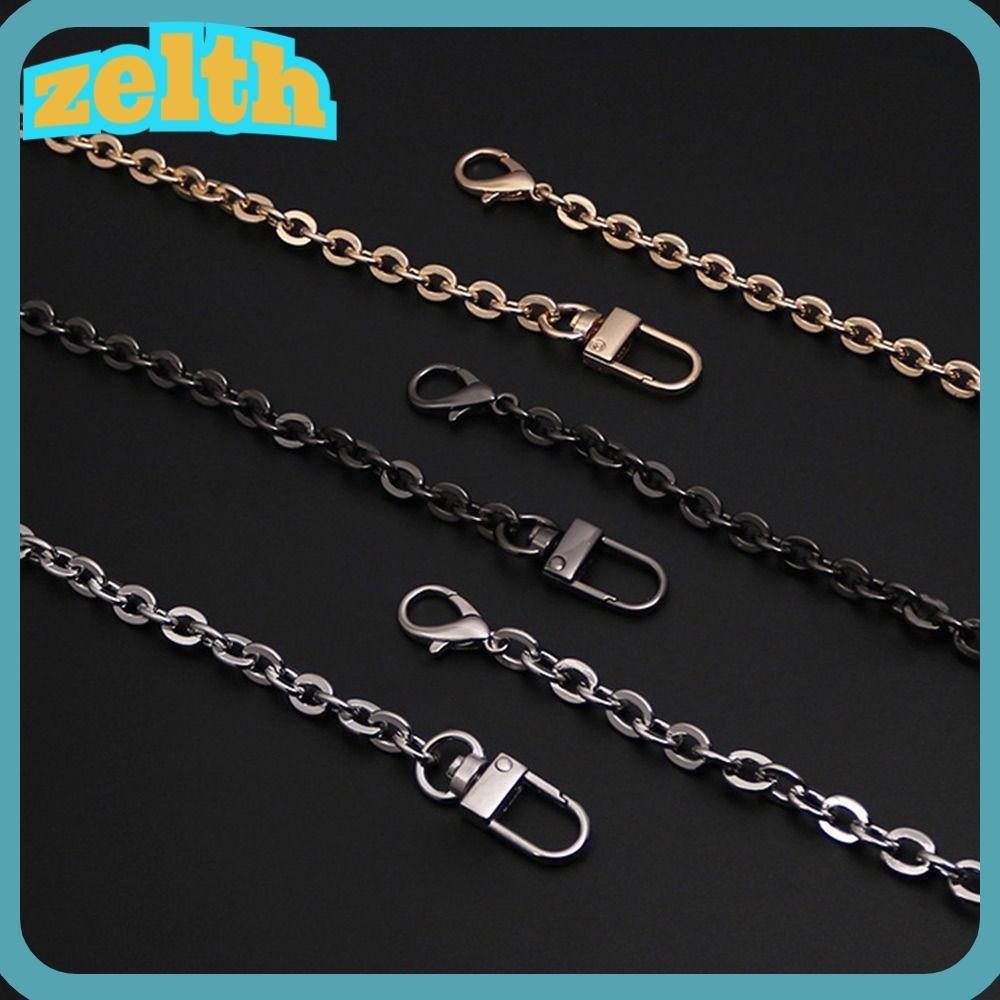 Zelth สายโซ่โลหะอัลลอย 120 ซม. แบบเปลี่ยน สําหรับกระเป๋า DIY
