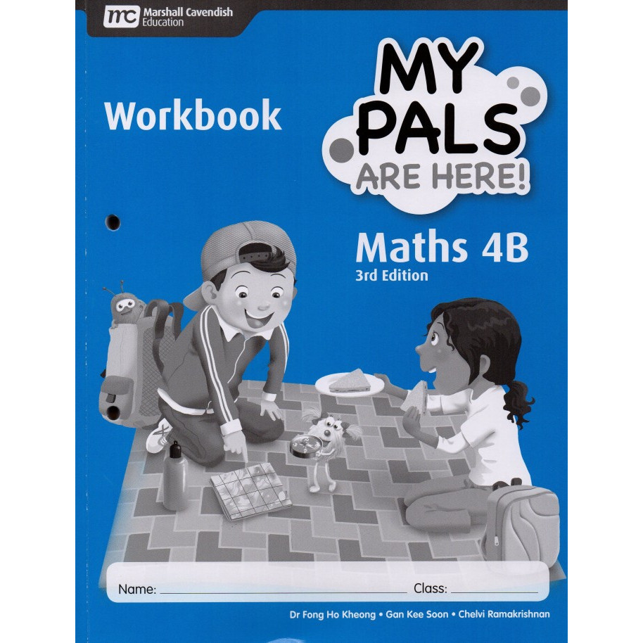 หนังสือคณิตศาสตร์ My Pals Are Here Maths 1A - 6B Workbook รุ่นที่ 3