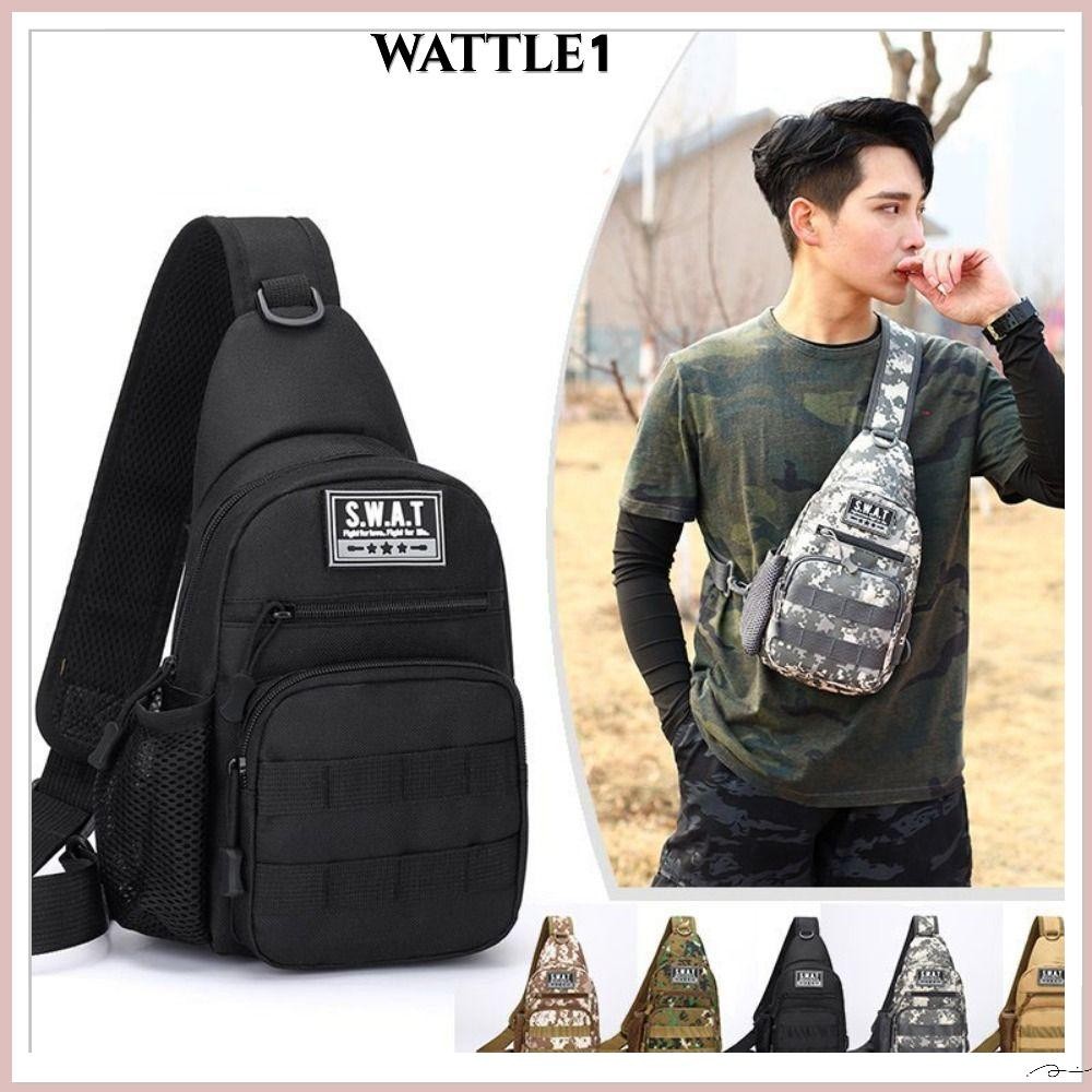 Wttle กระเป๋าคาดอก สะพายไหล่ สะพายข้าง เหมาะกับการพกพาเดินทาง เล่นกีฬา ตกปลา แฟชั่นสําหรับผู้ชาย ผู้หญิง