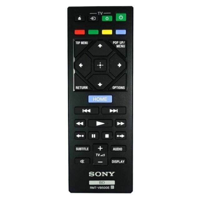 ใหม่ RMT-VB500E สําหรับ Sony BD Blu-Ray รีโมทคอนโทรล UBP-UX80 UBP-X1000ES