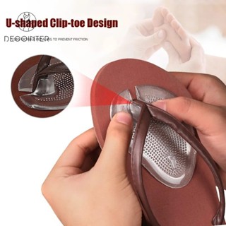 แผ่นซิลิโคนใส แบบนิ่ม กันลื่น สําหรับรองเท้า บรรเทาอาการปวดน…